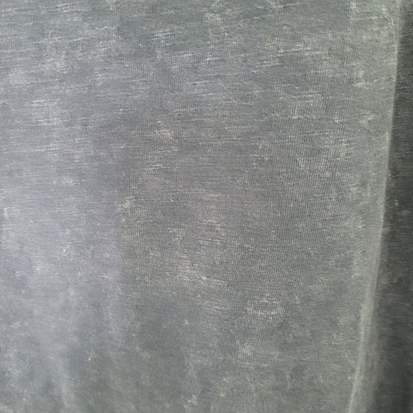 American Rag Loose Cowl Charcoal Gray Drawstring Shirt Size Medium - Picture 3 of 5